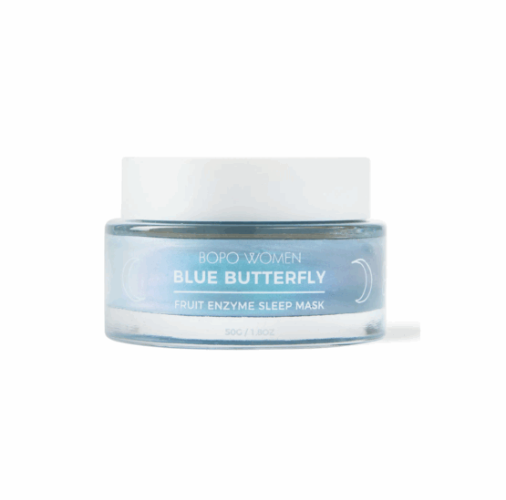 Bopo women - blue butterfly sleep mask