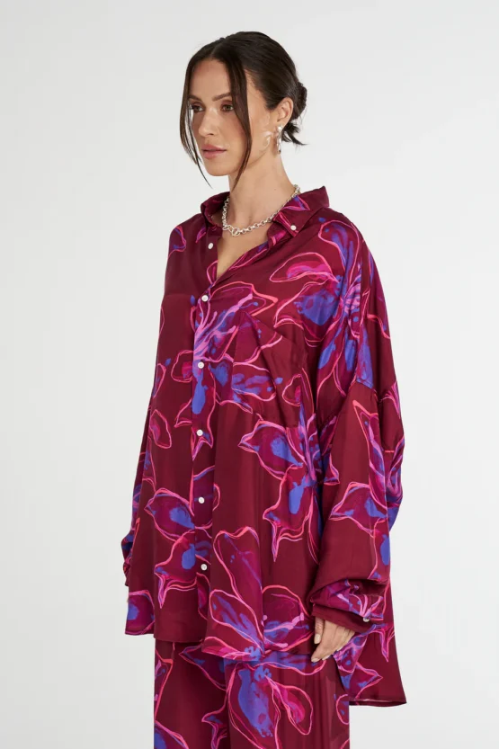 Summi summi - LS oversized shirt | jam lily - Image 2