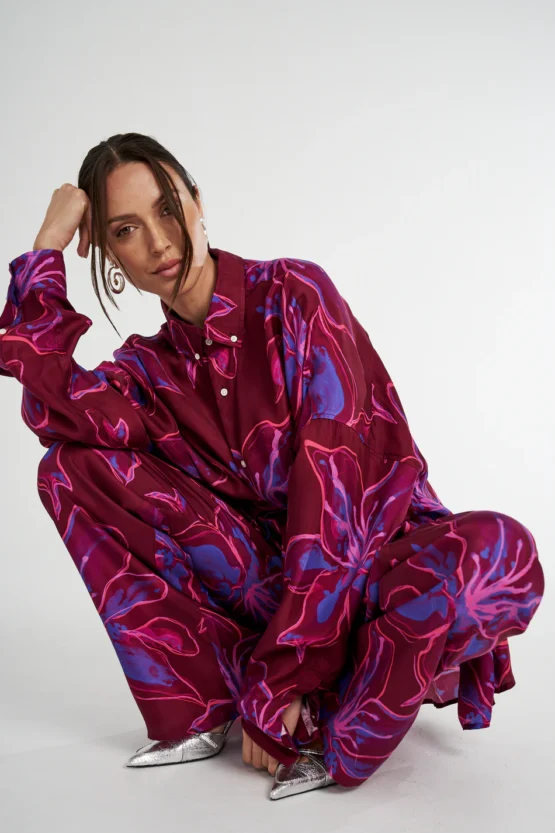 Summi summi - LS oversized shirt | jam lily - Image 5
