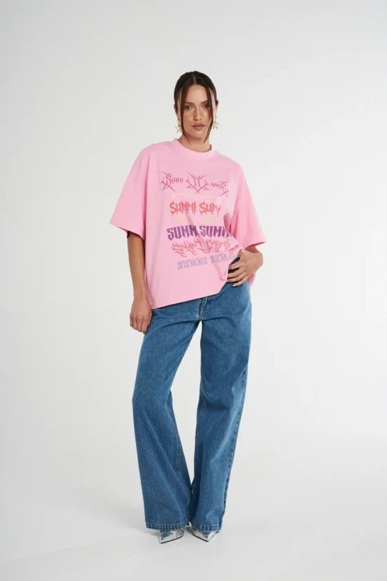 Summi summi - Band tee | pink - Image 4