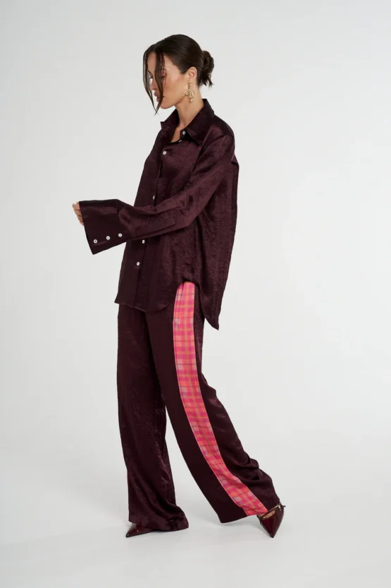 Summi summi - Cuff shirt | plum - Image 4