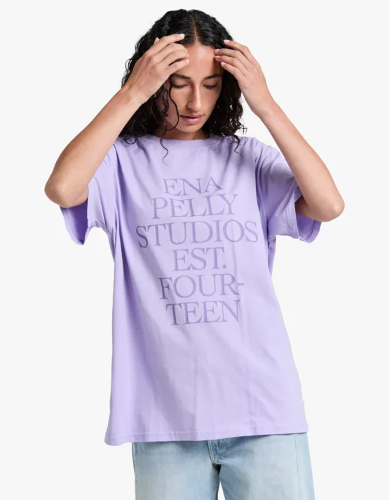ena pelly - ena pelly studios tee | lilac - Image 2