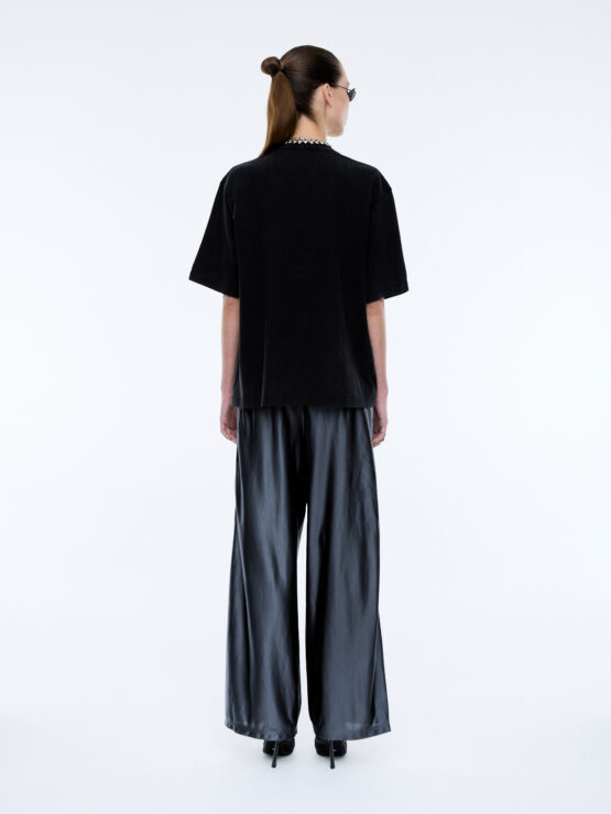 ena pelly - lily tee | washed black - Image 5