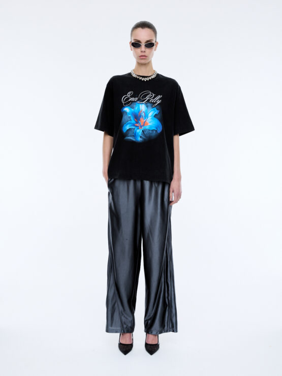 ena pelly - lily tee | washed black - Image 4