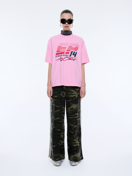 ena pelly - EP drift tee | washed pink