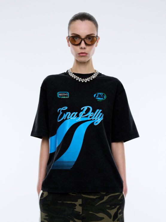 ena pelly - EP highway 14 tee | washed black - Image 4