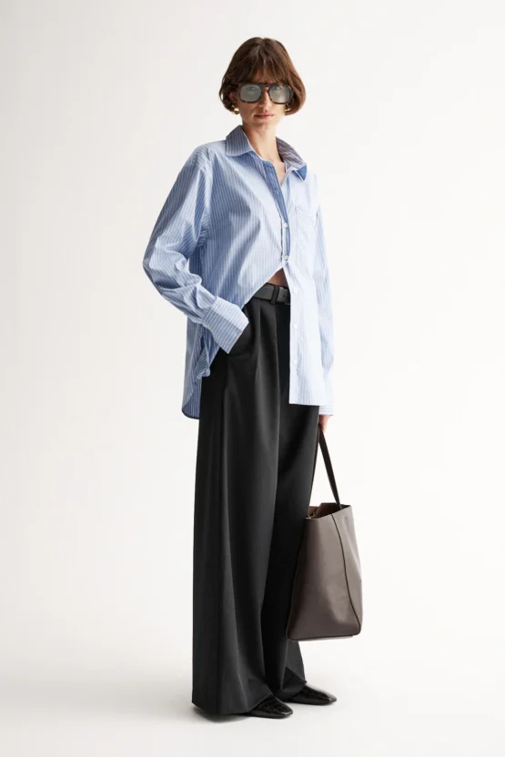 Elka collective - darcy shirt | blue stripe - Image 2
