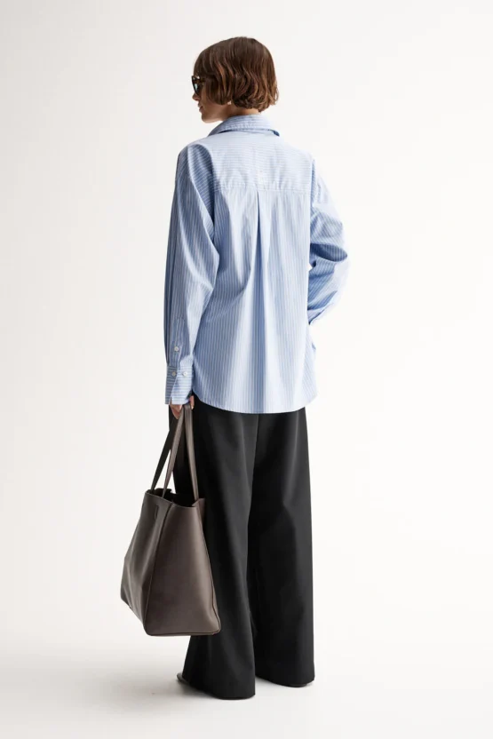Elka collective - darcy shirt | blue stripe - Image 3