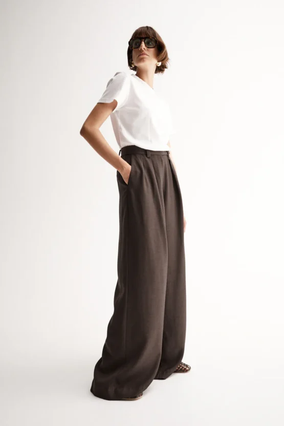 elka collective - isabella pant | cocoa - Image 2
