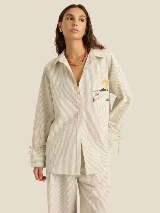 soleil soleil - riley shirt | hula stripe - Image 2