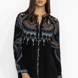 johnny was - the audrey mandarin tunic