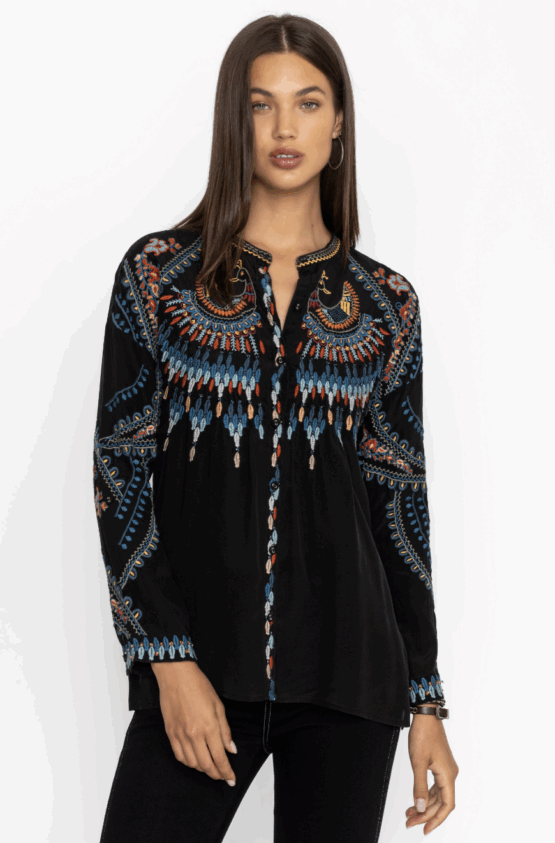 johnny was - the audrey mandarin tunic