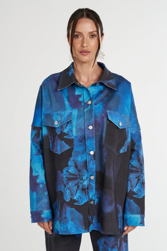 Summi summi - denim jacket | dark lumen