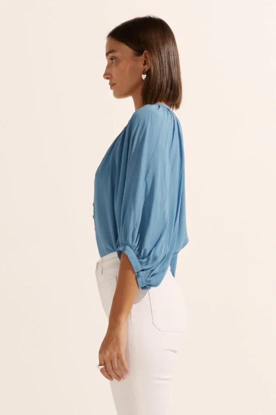 zoe kratzmann - hanker top | adriatic - Image 3