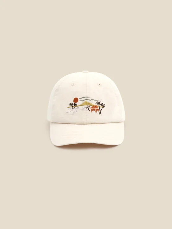 soleil soleil - hula cap | ecru