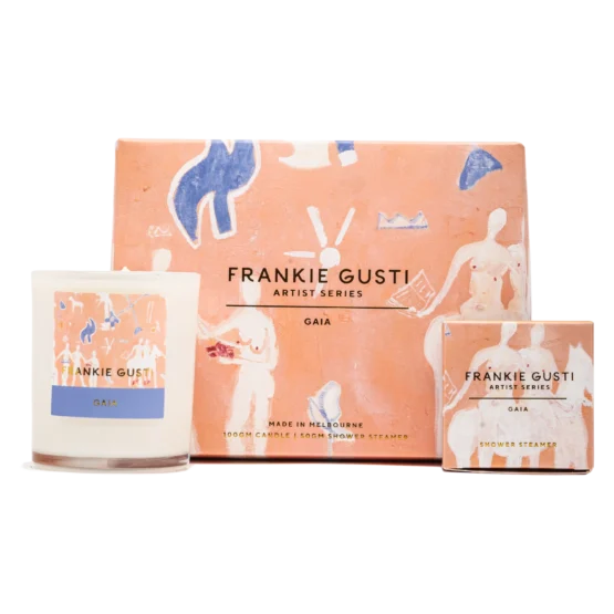 Frankie Gusti - candle + steamer duo | Gaia