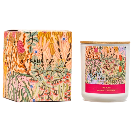 Frankie Gusti - Artist series candle | the bush | amy gibbs