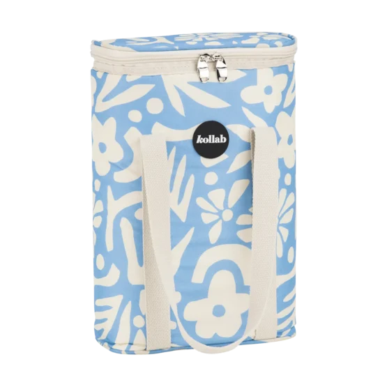 kollab - Holiday Wine Cooler Bag | butter blue