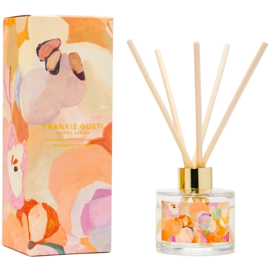 Frankie Gusti - Artist series diffuser | Sweet peach & lychee | jade fisher