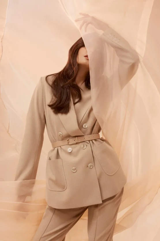 cable - pierre blazer | light camel - Image 2