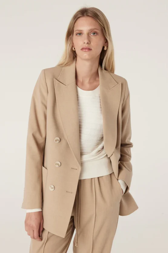 cable - pierre blazer | light camel