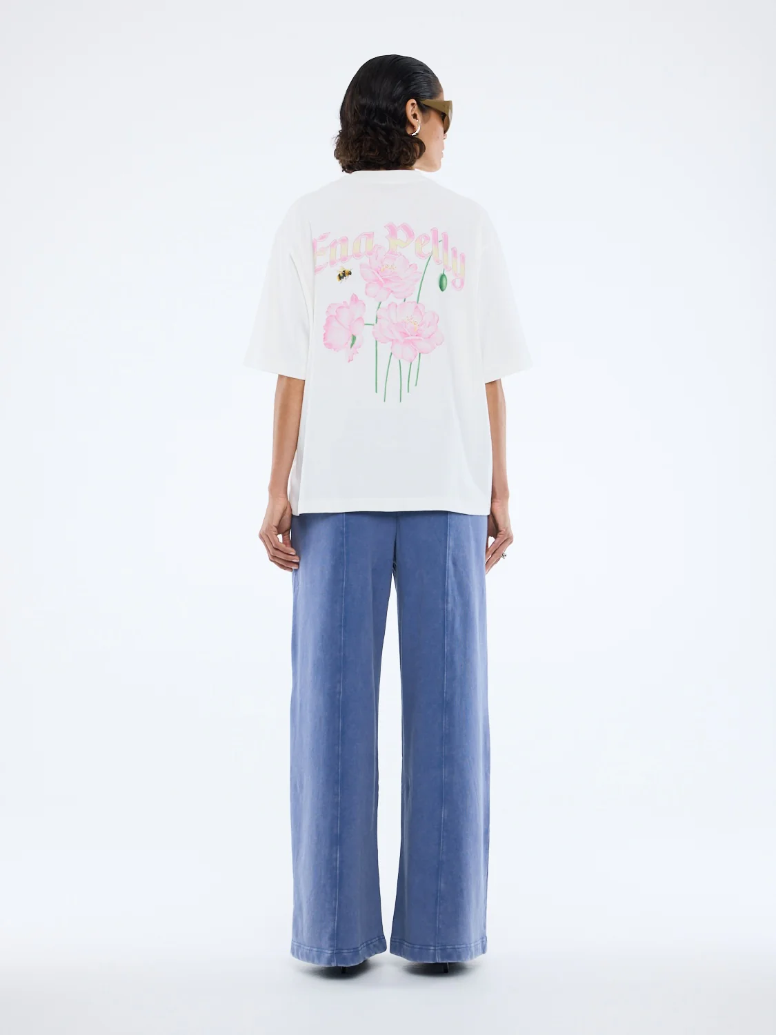 ena pelly - ep garden tee | vintage white - Image 5