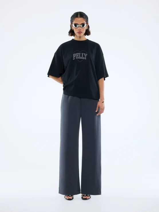 ena pelly - rhinestone logo tee | black - Image 3