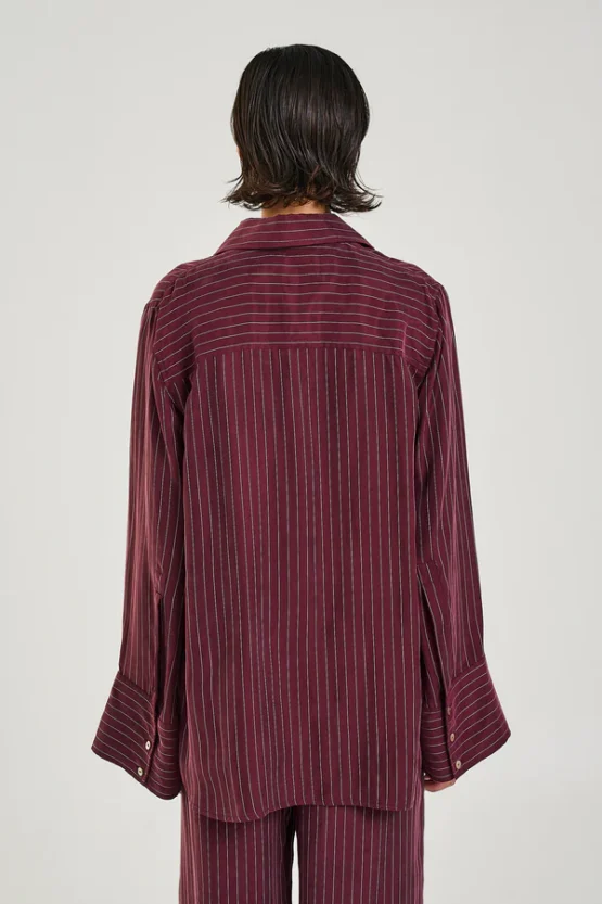 Summi summi - cuff shirt | kina pinstripe - Image 3
