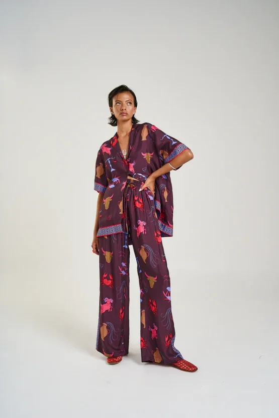 Summi summi - Button up SS shirt | zodiac - Image 5