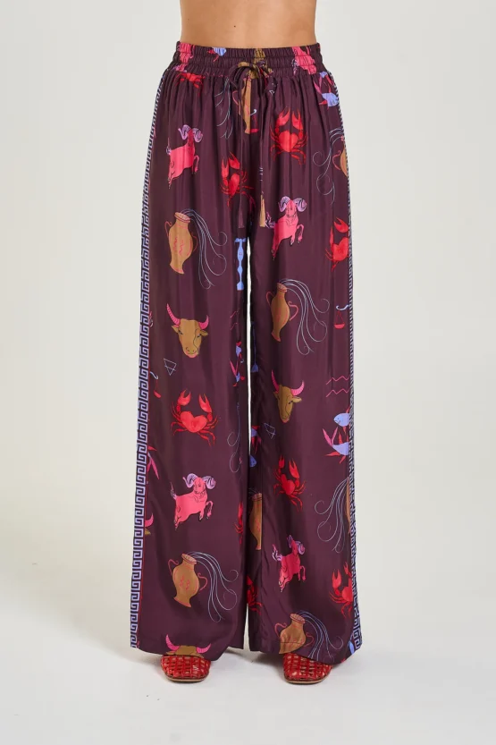 Summi summi -  Wide leg pant | zodiac