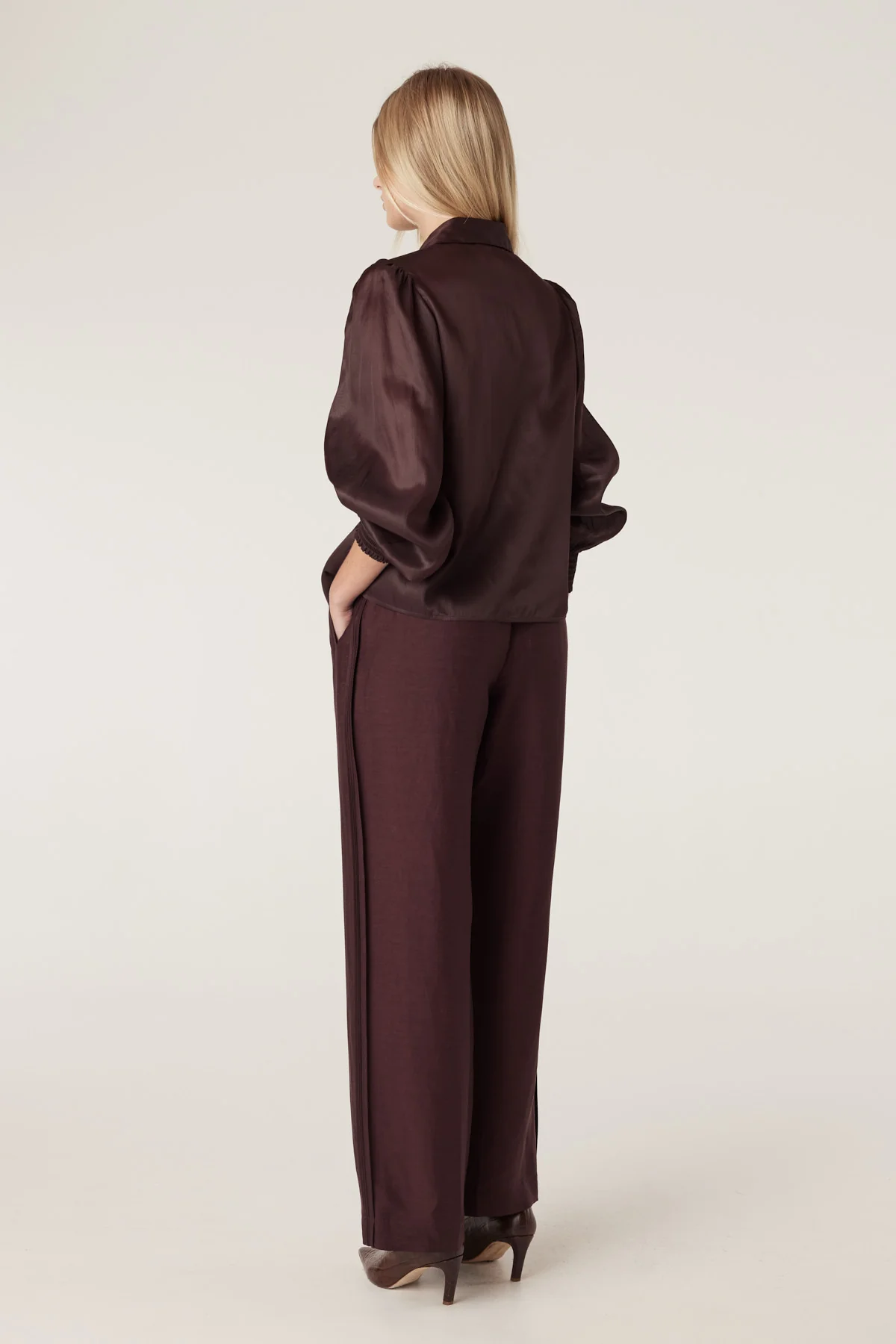 Cable - goldie pant | raisin - Image 4