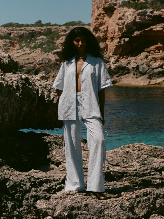 Soleil soleil - sadie pants | cirrus - Image 4