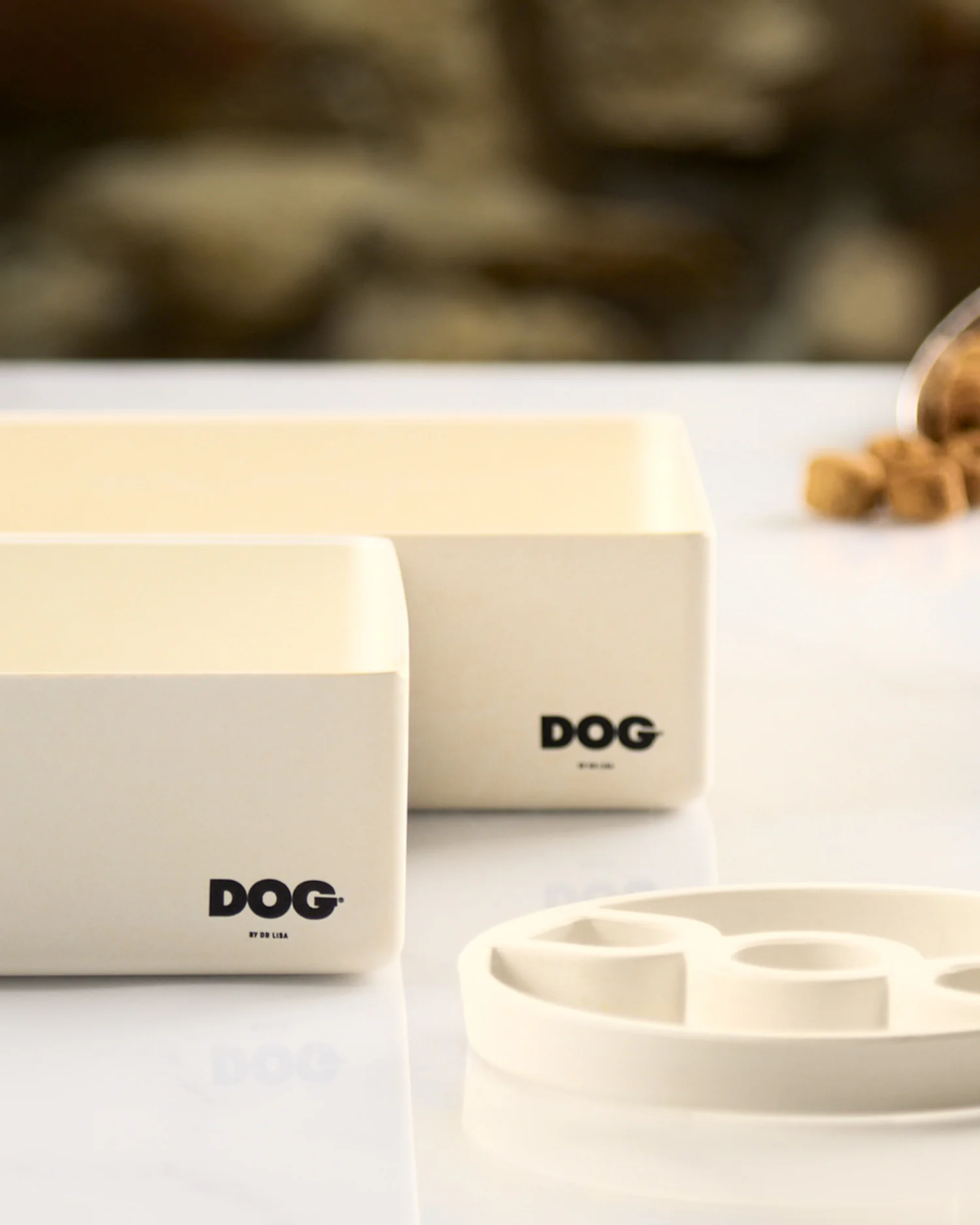 DOG - Corner bowl set | ecru - Image 3