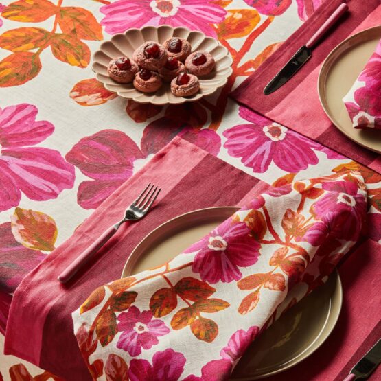 Bonnie & neil - Rosetta pink napkins - Image 2