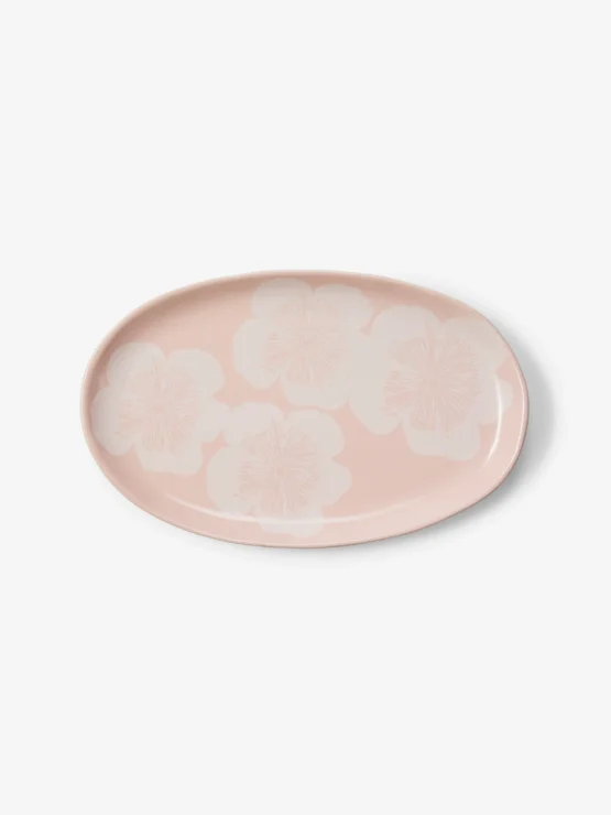Bonnie & neil - Jardin Pink Oval Plate