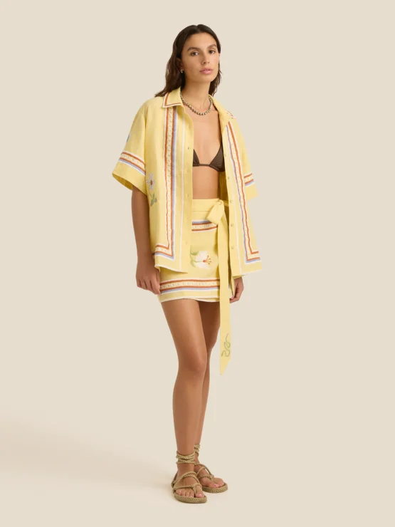 Soleil soleil - zuri skirt | charm embroidery - Image 2