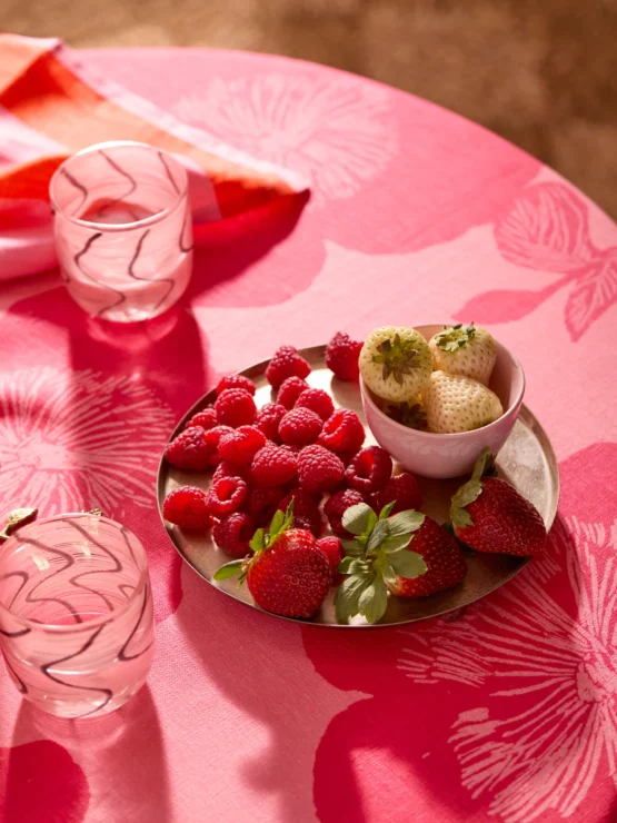 Bonnie & neil - Jardin Pink Small Bowl (set of 3) - Image 3