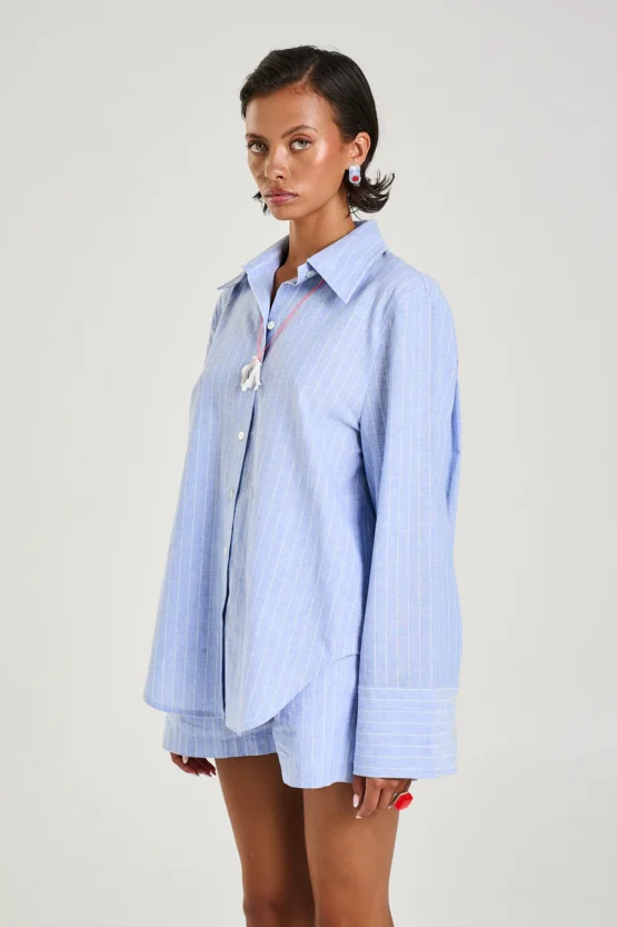 Summi summi - cuff shirt | sea stripes - Image 2