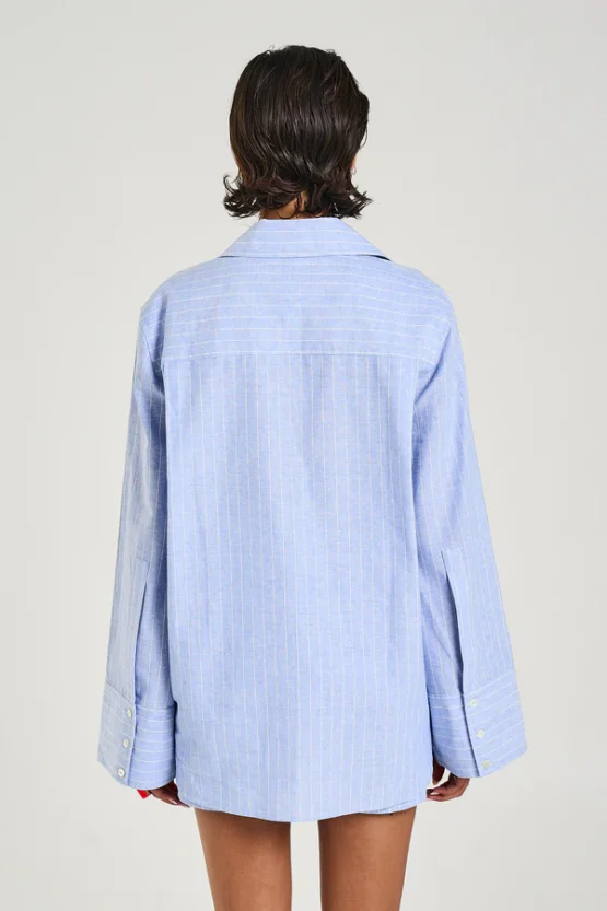 Summi summi - cuff shirt | sea stripes - Image 3