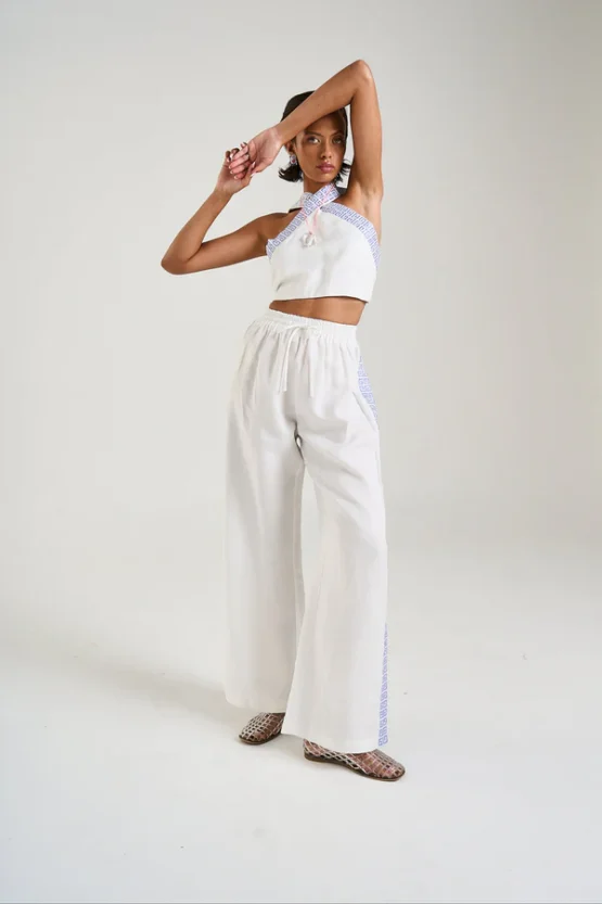 Summi summi - Wide leg pant | sol script - Image 2