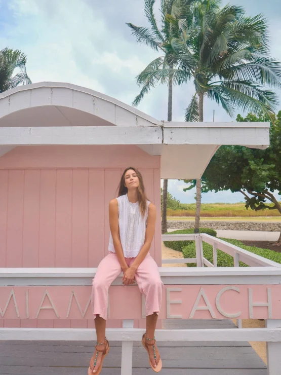 Xirena - rianne pant | pink sand - Image 2