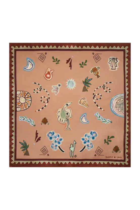 Alémais - Laurence silk scarf | multi - Image 2