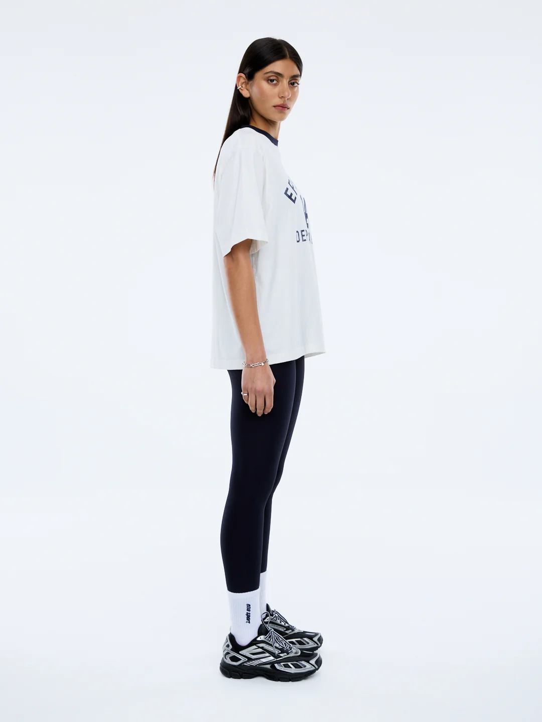 Ena pelly - mel ringer tee | vintage white - Image 3