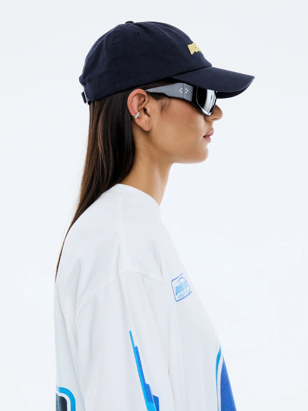 ena pelly - EP washed navy cap - Image 3