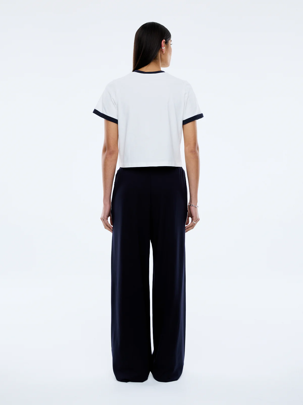 ena pelly - relaxed ena sports baby tee | vintage white - Image 4