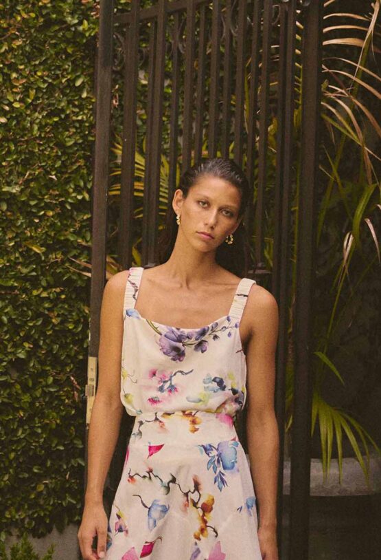 once was - delray reversible cami | plume blossom