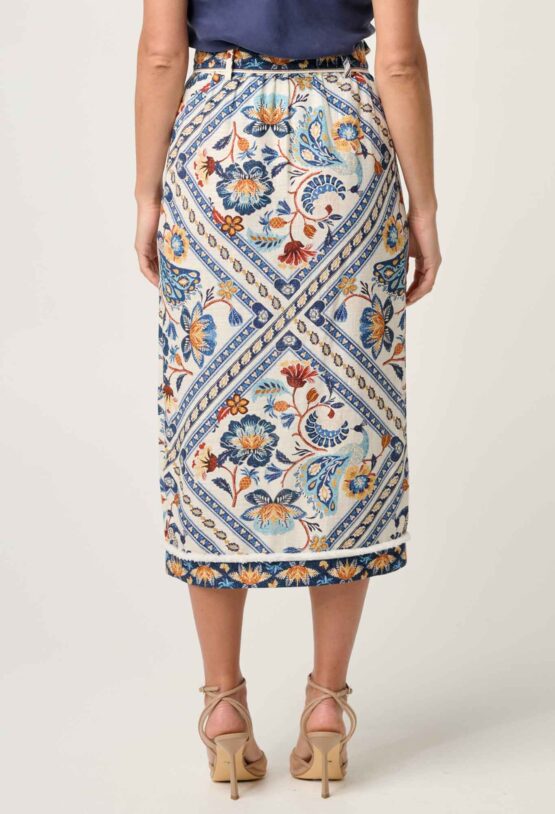 once was - zenobia midi skirt | petinos floros - Image 5