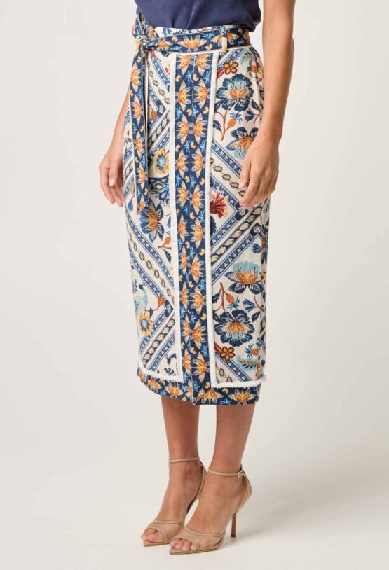 once was - zenobia midi skirt | petinos floros - Image 4