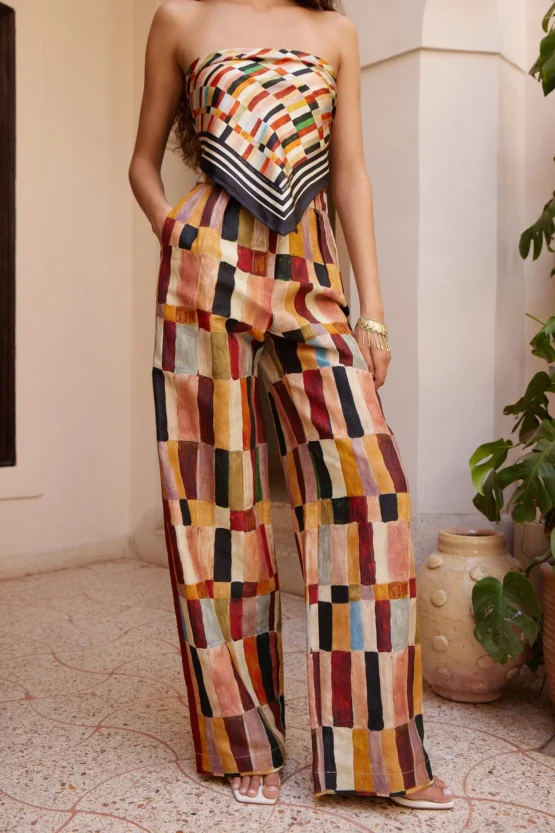 Alémais - Marjorelle pant | multi - Image 4