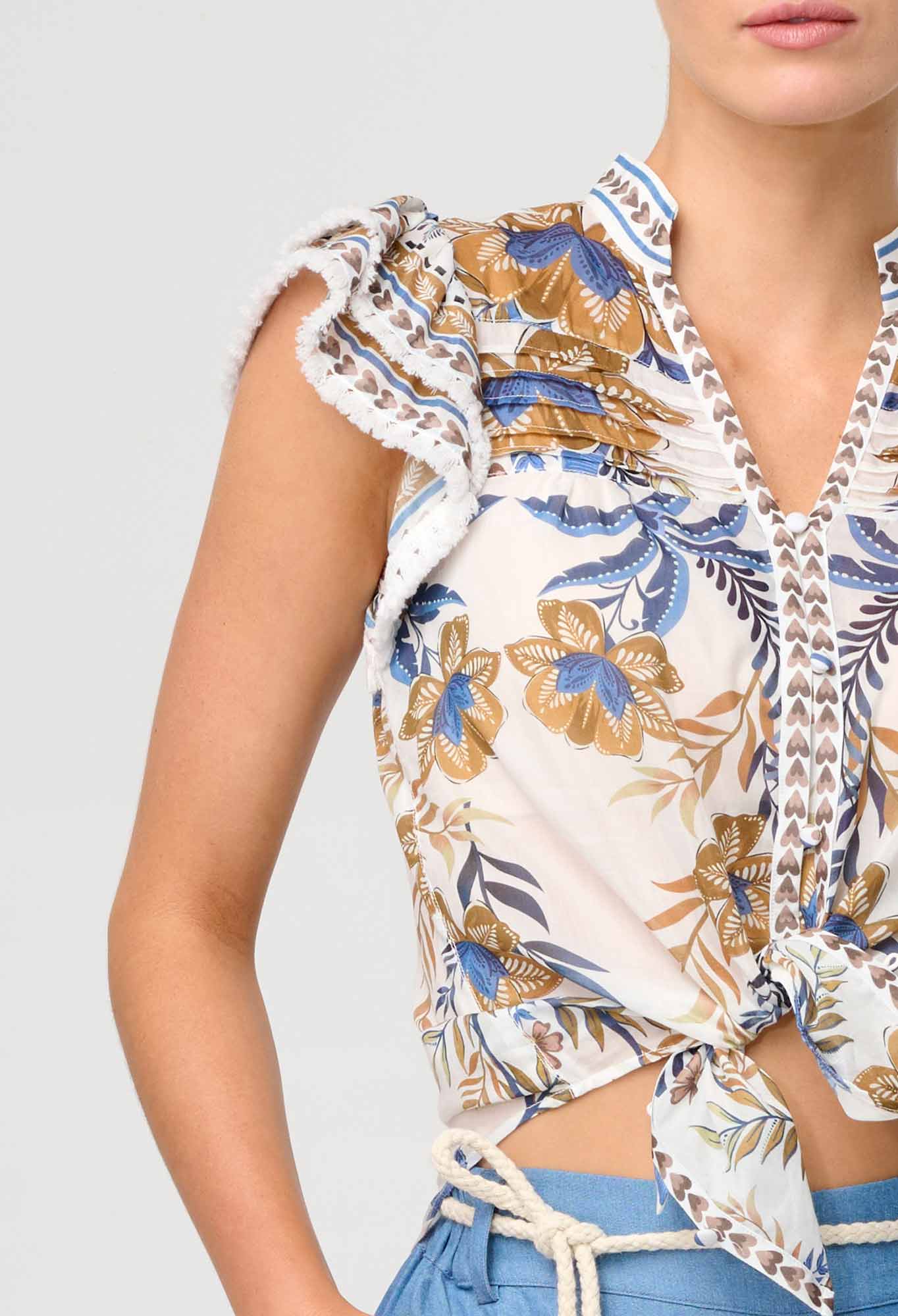 Once was - luma top | golden medina - Image 6